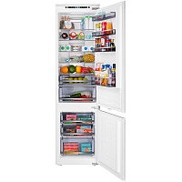 Встраиваемый двухкамерный холодильник MAUNFELD MBF193NFWGR