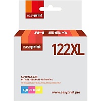 Картридж EasyPrint №122XL для HP Deskjet 1050, 1510, 2050, 3000, 3050, цветной IH-564