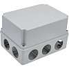 Распаечная коробка с крышкой ОП 190х140х120мм, IP44, 10 гермовводов TDM SQ1401-1245