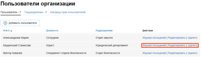 Ссылки в столбце Действия.png