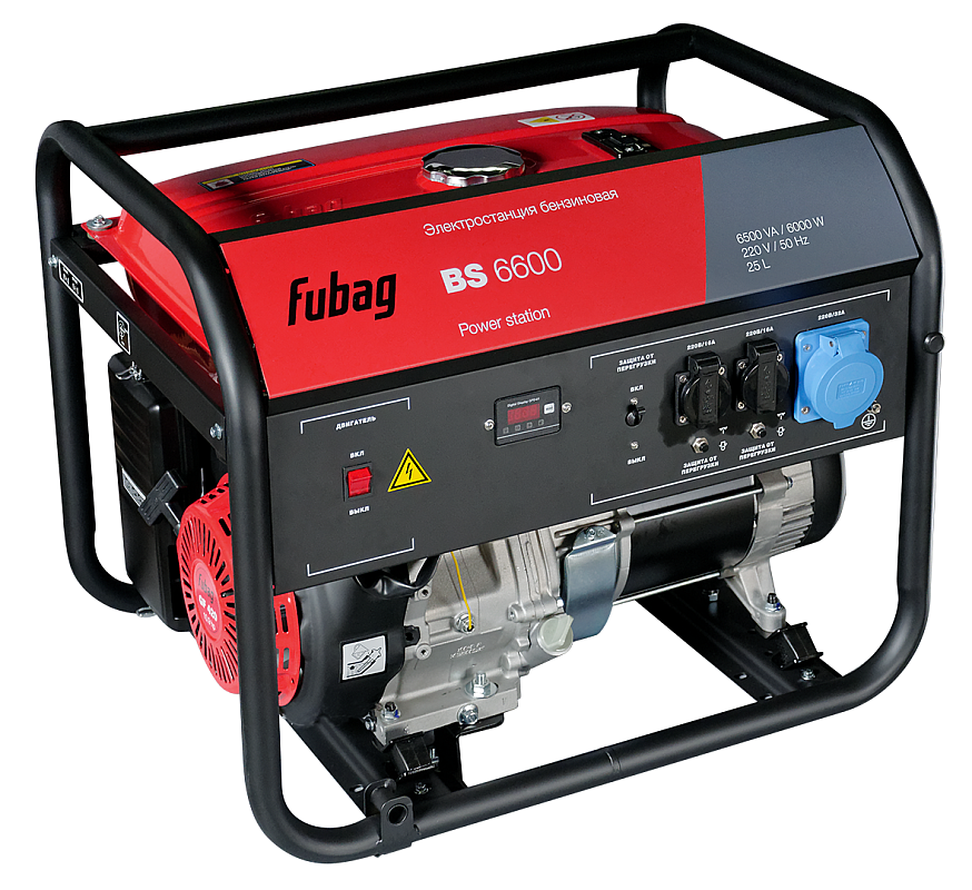 Генератор бензиновый Fubag BS 6600 5,7 кВт (838797)