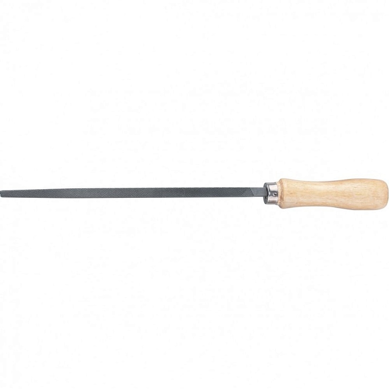 Квадратный напильник 200 мм СИБРТЕХ деревянная ручка 15926