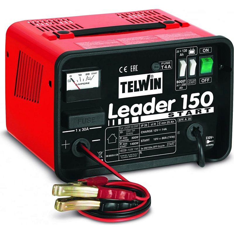 Пуско-зарядное устройство Telwin Leader 150 Start 230V 12V 807538